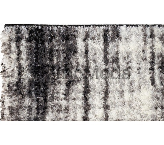 Высоковорсный ковер Fiber Shaggy 1295А Black-Dark Grey Купить в интернет магазине ДомоМода фото 3 Высоковорсный ковер Fiber Shaggy 1295А Black-Dark Grey - высокое качество по лучшей цене в Украине изображение 3.
